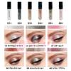 LiangNiShi 6-Piece Liquid Eyeshadow Set: Glitter, Shimmer, Under-Eye Makeup, Liquid Eyeshadow Sticks, High Color Payoff, Waterproof, Long-Lasting,