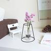 Home Party Decoration Vase Abstract Black Lines Minimalist Abstract Iron Vase