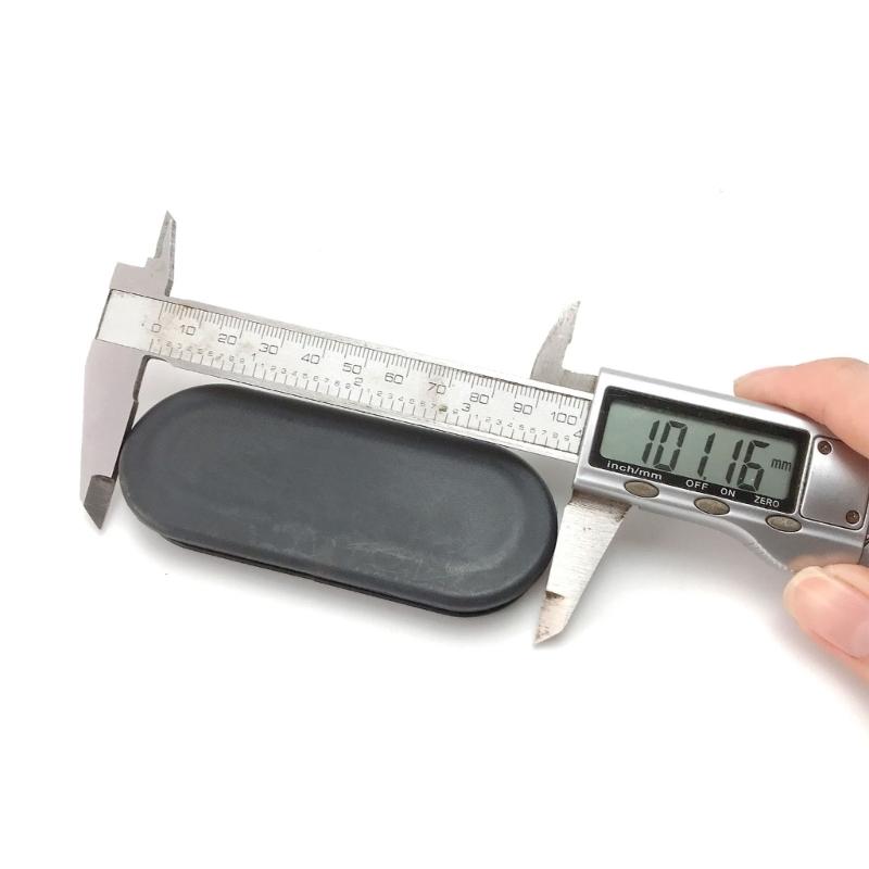 Equipamento de Ginásio Tampa de Plástico Oval Tampa à Prova de Poeira para Proteção de Extremidade de Tubo Instalação Simples Plugue Elíptico