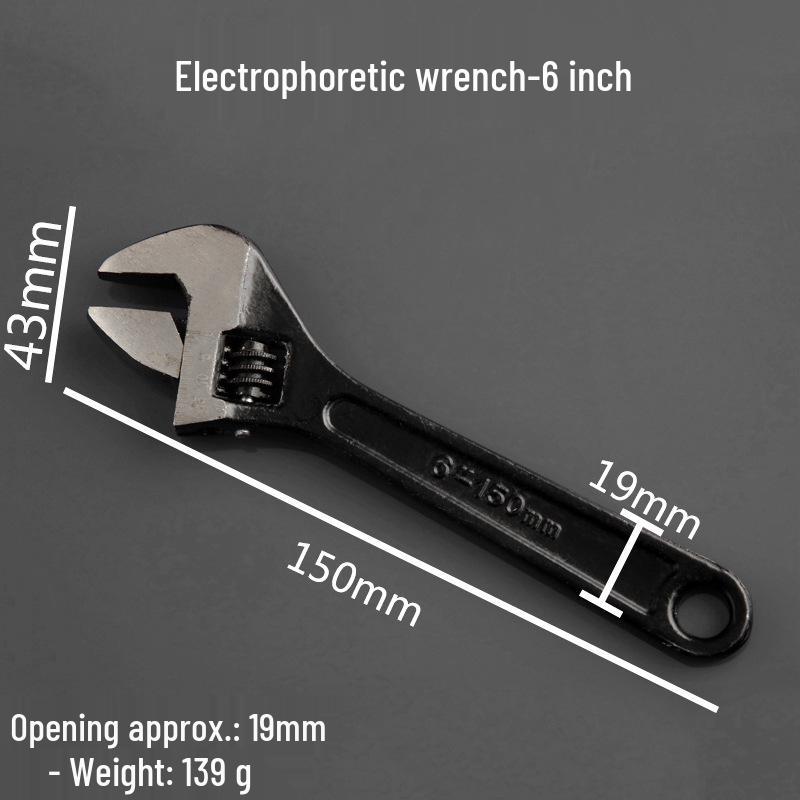 Multifunctional Insulated Mini Adjustable Jaw Wrench Set with Short Handle - Free Shipping