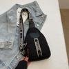 Women's Chest Bag Solid Color Shoulder Crossbody Bag