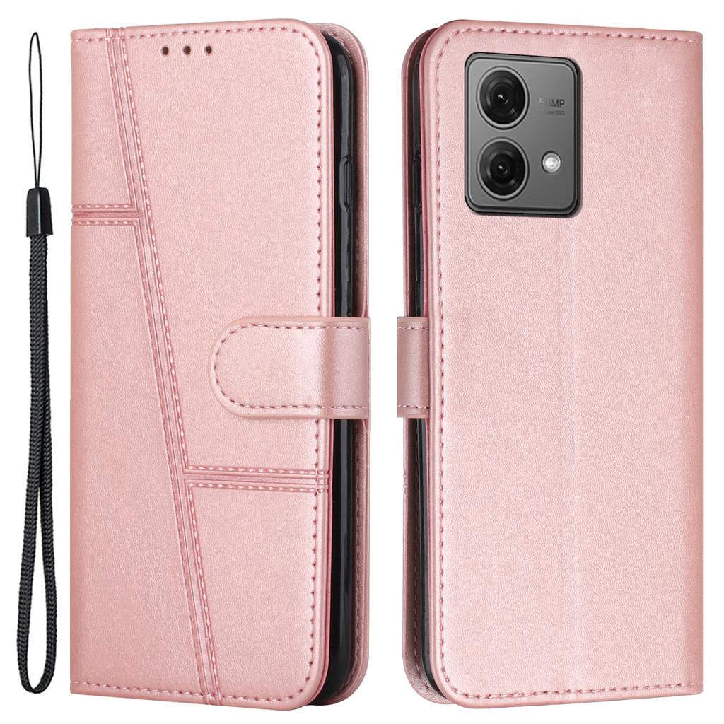 For Motorola Moto G84 5G Case Anti-scratch Wallet Phone Leather Cover