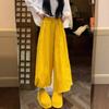 Quick-drying Bloomers Women's Summer New High-waisted Loose and Thin Casual Radish Pants Nine-point Wide-leg Nezha Pants