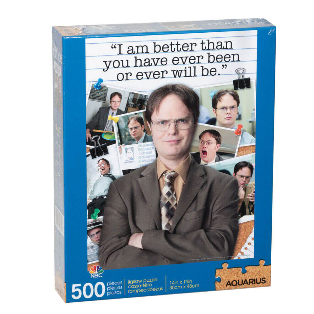 Aquarius The Office Puzzle (500pcs) (Dwight Quote)
