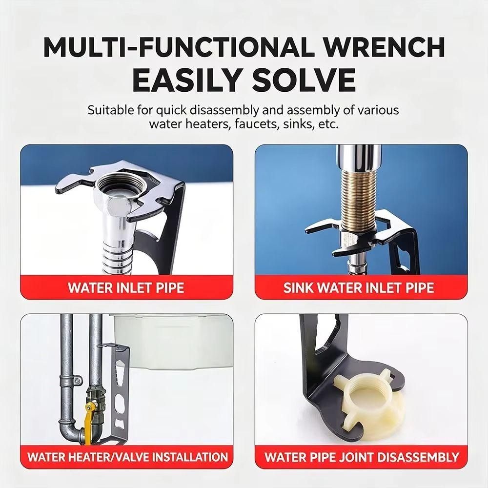 Adjustable Faucet Aerator Tool Stainless Steel Faucet Repair Tool Bathroom Faucet