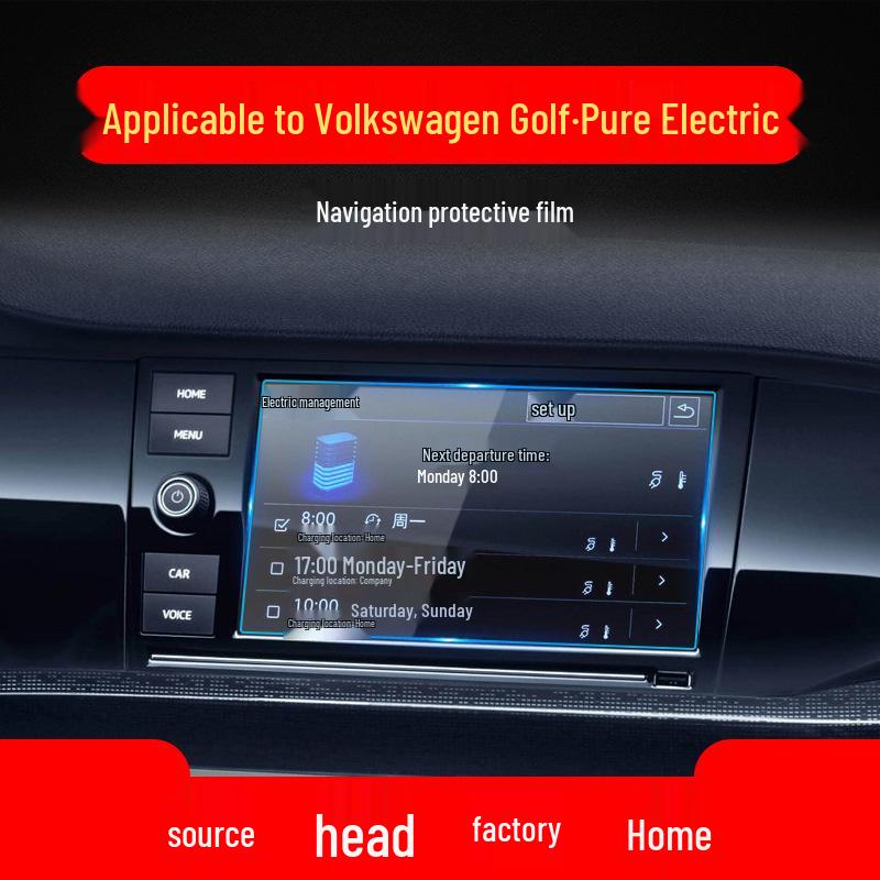 

Защитная пленка для навигации VW Golf 8: Подходит для 25 моделей, 7-дюймовая защитная пленка для сенсорного экрана Soft Film