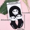 Autumn Style Pure Cotton Cartoon Hat & Sock Set for Newborns - Unisex