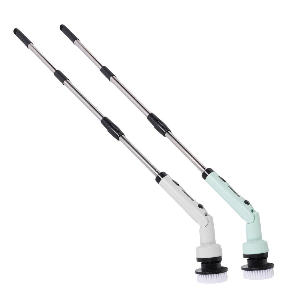 Electric Cleaning Brush Water Proof Shower Scrubber Cordless Cleaning Brush with 9pcs Brush Head and