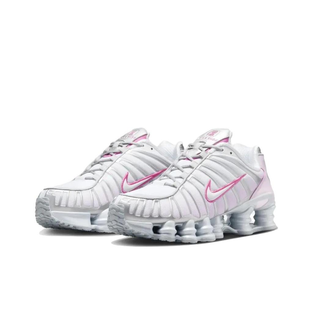 Nike Shox TL Metallic Platinum Pink Foam Women Sneakers White Pinksicle HV2520-001