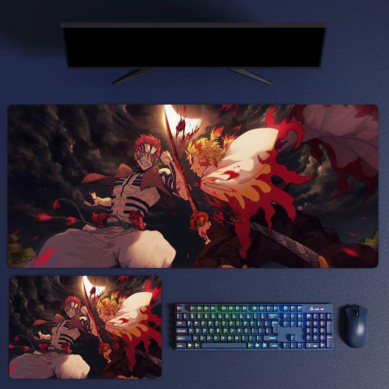 Demon Slayer Mouse Pad, Keyboard and Mouse Pad, Cheap, Exquisite, Gaming Equipment, Computer Equipment, Anime, Comics