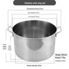Huimailyuan 316 Stainless Steel Thickened Soup Pot
