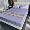 Home Luxury Mattress Cover Three-piece Double Household Bedspread Non-slip Washable Queen Size Bed Cover with Pillowcases