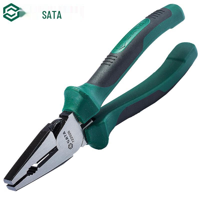 SATA 7-inch Effort-Saving Combination Pliers