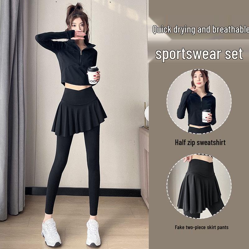 2024 Women's High-End Autumn/Winter Cycling & Fitness Suit for Yoga, Pilates, Running & Outdoor Activities