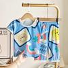 Children's Ice Silk Pajama Set - Short Sleeve Summer Loungewear for Boys and Girls