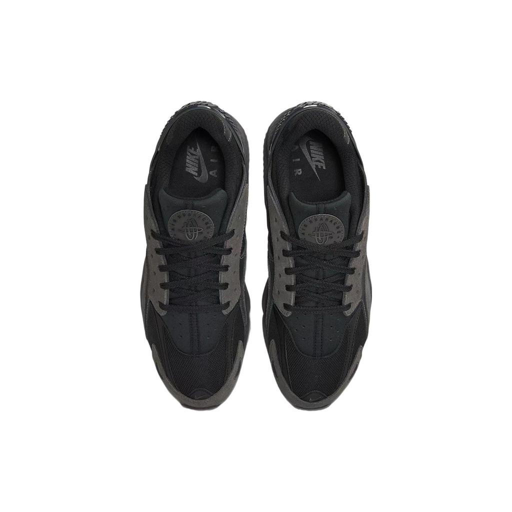 Nike Pánske Air Huarache Runner Čierne Antracitové Unisex Tenisky Stredne Sivé DZ3306-002