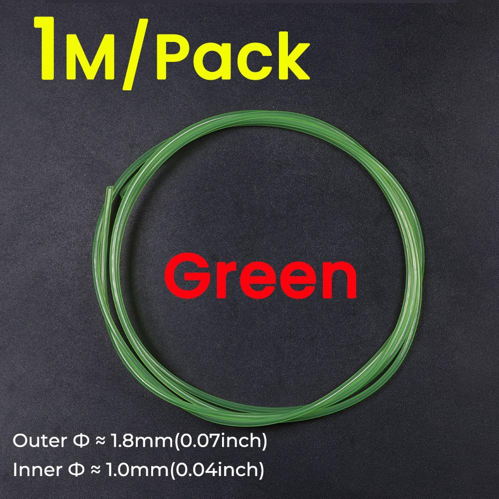 1-6Packs Semi Rigid Tube Fly Tying Material 1.8mm/1.0mm 1M Inner Tube for Salmon Streamer Flies 6 Colors Perfect