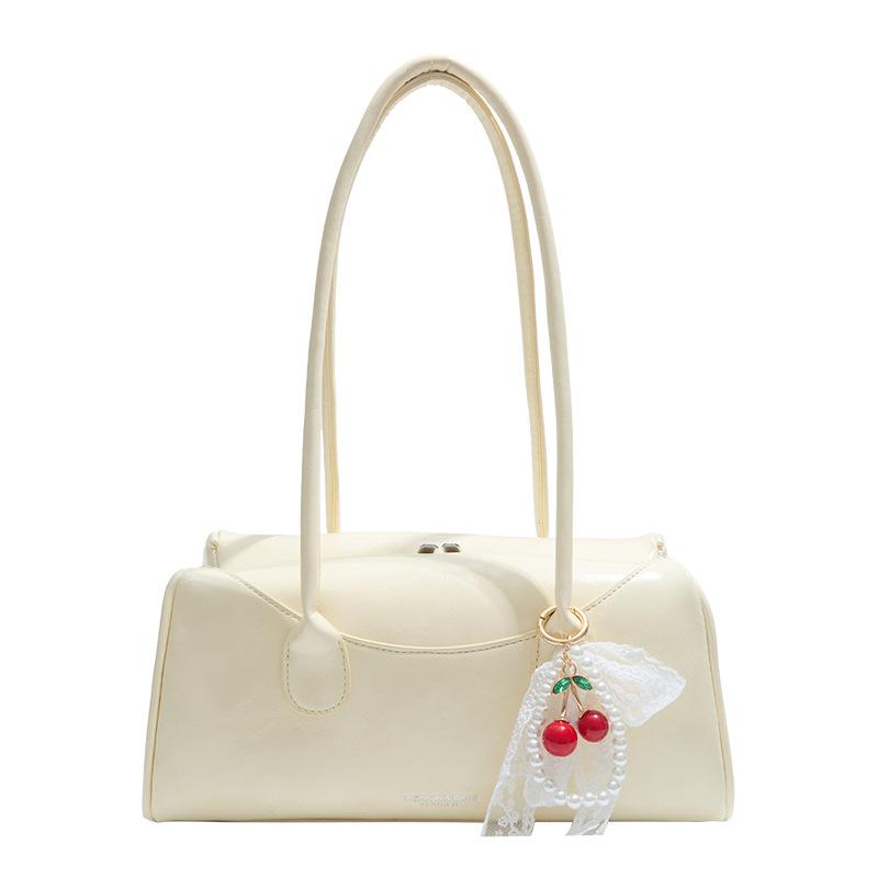 Trendy Portable Small Square Bag Women's Bag 2025 Summer New Light Luxury Shoulder Bag Commuter Armpit Bag