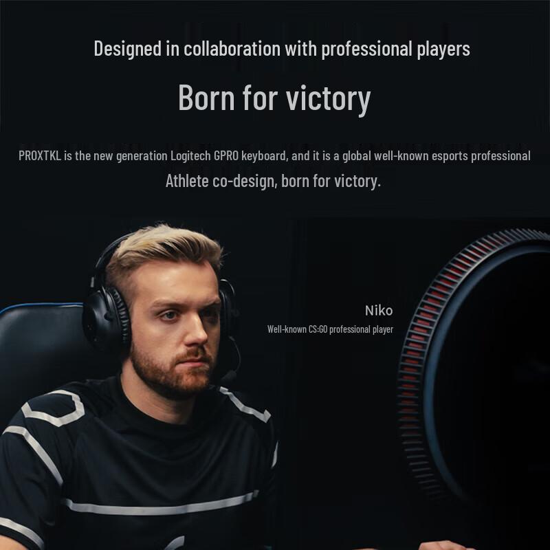 Logitech PRO X TKL Tri-Mode RGB Mechanical Gaming Keyboard