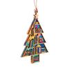 Book-Themed Decoration High-Quality Christmas Tree Decoration Christmas Ornament Vibrant Acrylic Book Ornament For Bookshelf