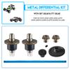 for Wltoys XKS 1 18 RC Car Metal Differential Kit 38T Gear 17T Gear Differential Carrier Drive Shaft Steering Hub