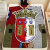 1PC Sporting Clube De Braga Patterned Flannel Blanket Suitable For All Seasons for Home Decor Warmth and Comfort Gifts Holiday Present