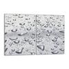 Glas-Kochfeld-Schutzplatte 2x40x52 Tropfen