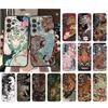 Handyhülle für Samsung A55 A16 A56 A36 A35 A15 A53 A54 A33 A34 A25 A05S A52 A52S A14 A26 A71 Tiger Kunst
