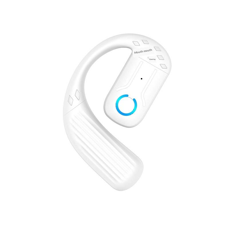 180° Rotating Hifi Stereo Waterproof Wireless Bluetooth Air Conduction Earphone Single Earhook Wear Noise Reduction Earbud With