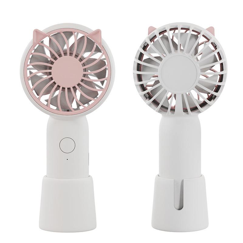 Rechargeable Portable USB Handheld Fan for Baby, Dorm, Outdoor, and Gift Use