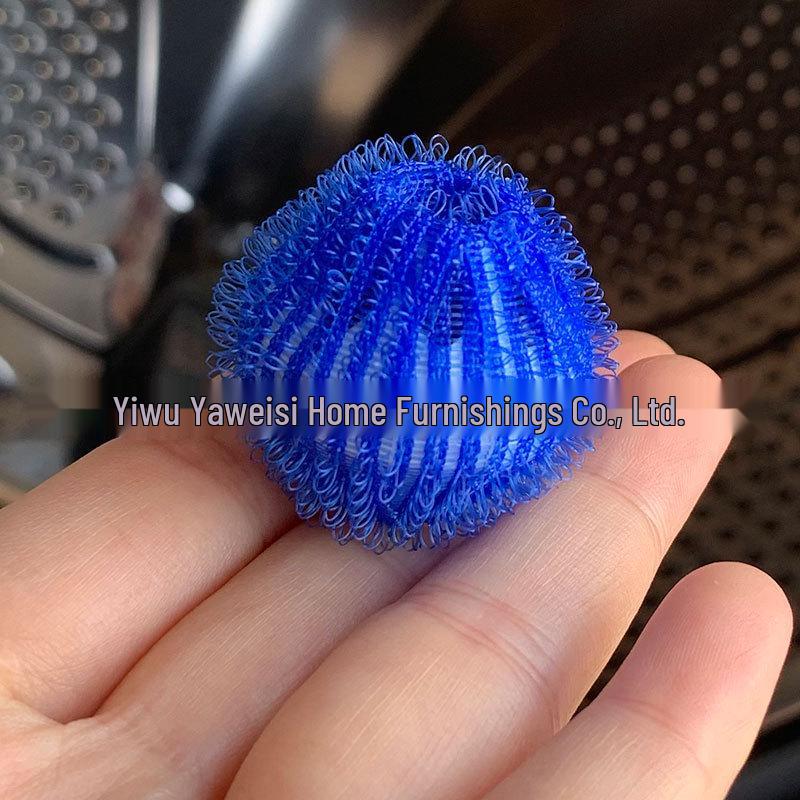 Anti-Tangle Nylon Laundry Balls for De-linting and Hair Removal In Washing Machines
