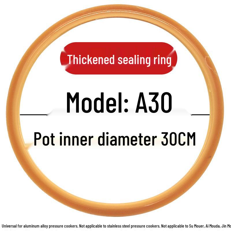 Universal Silicone Gasket Ring for Vintage Pressure Cookers: Fits 18/20/24cm Models