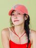 Peuswike Washed Logo Ball Cap_ Orange Red