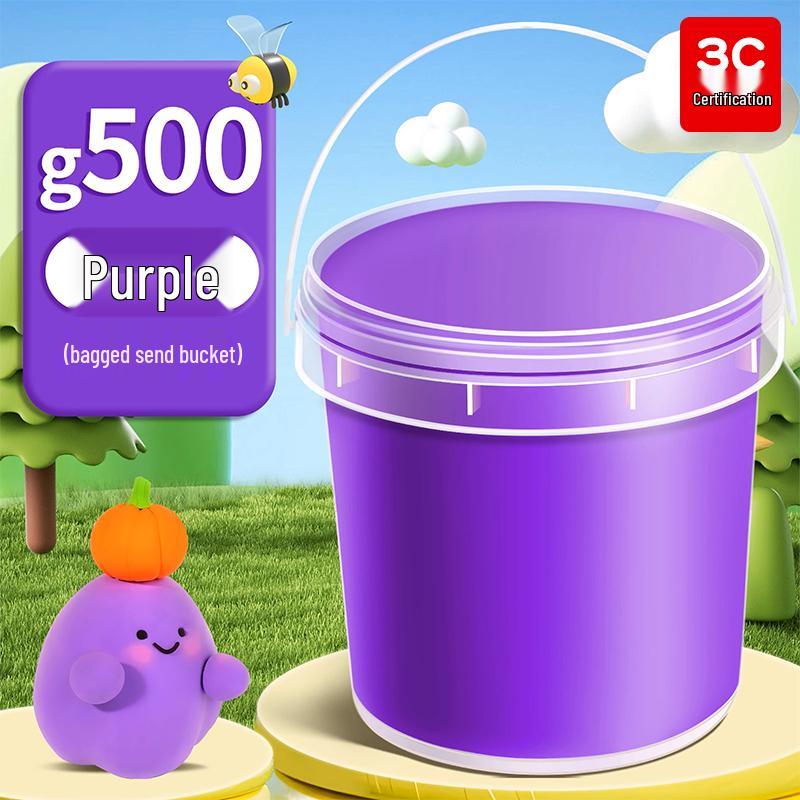 500-Pack Lightweight Color Clay: 24 Non-Toxic, Lead-Free Colors for Kindergarten DIY Play