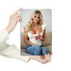 Vintage Metal Wall Art 8x12 Inch I Love You Heart Sign Wall Decor for Home Cafe Garden Gift