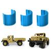 3pcs Aluminum 370 Brushless Brushed Motor Heat Sink Heatsink Cooling Fins for WPL C14 RC Car