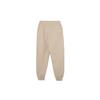 MLB Solid Color Letter Logo Print Elastic Cuff Knitted Sports Pants Unisex bottoms Beige 3AWPB0131-43BGL