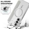 For Samsung Galaxy S26 Magnetic Case RFID Blocking Card Holder Leather Phone Cover with Lens Film