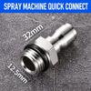 Thickened Quick Coupler 1/4inch Quick Connect Adapter New Spray Fitting  for Paint Sprayer