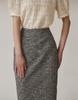 G Mar Romantic Hline Skirt Black