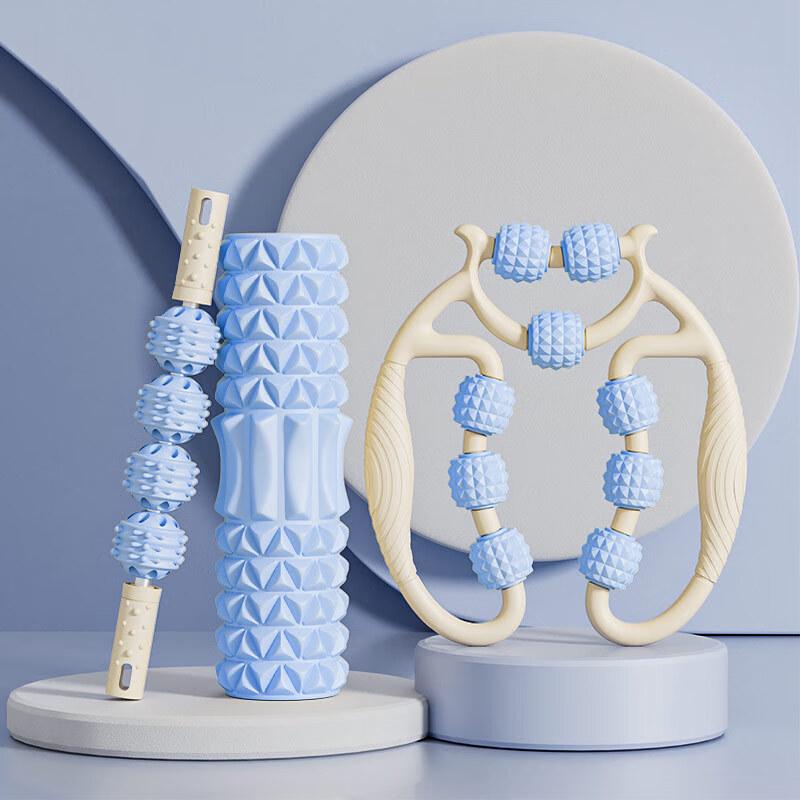 Xinboda Leg Slimming Foam Roller & Massage Stick Set