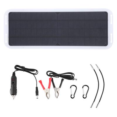 Outdoor 18V Solarpanel Tragbares Auto-Lade-Powerboard-Ladegerät-Kit für Motorrad