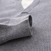 Men's Fake Two Piece Knit Sweater Casual Crew Neck Pullover Winter Top
