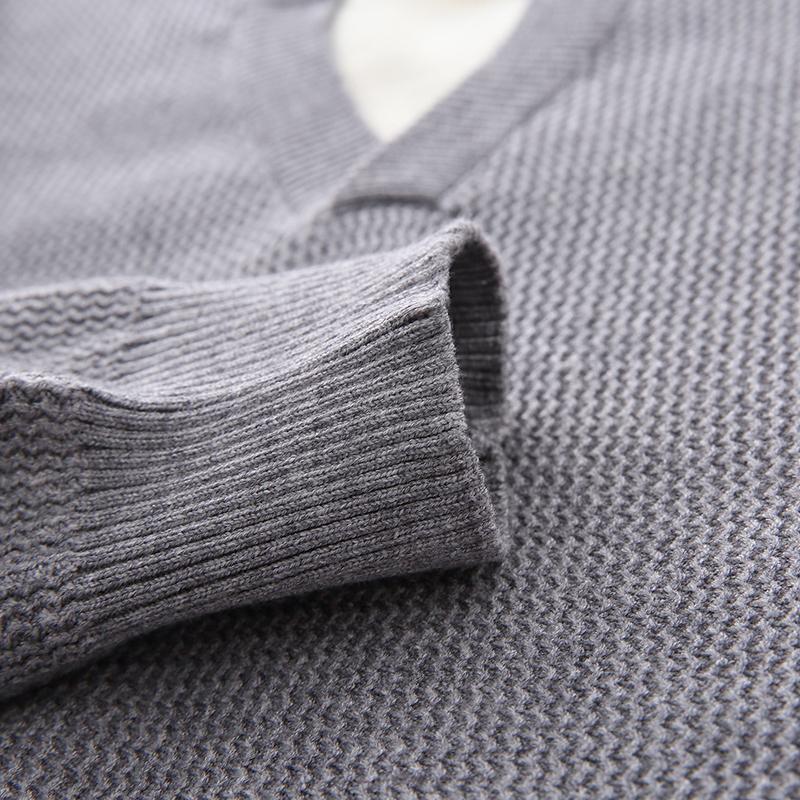 Men's Fake Two Piece Knit Sweater Casual Crew Neck Pullover Winter Top
