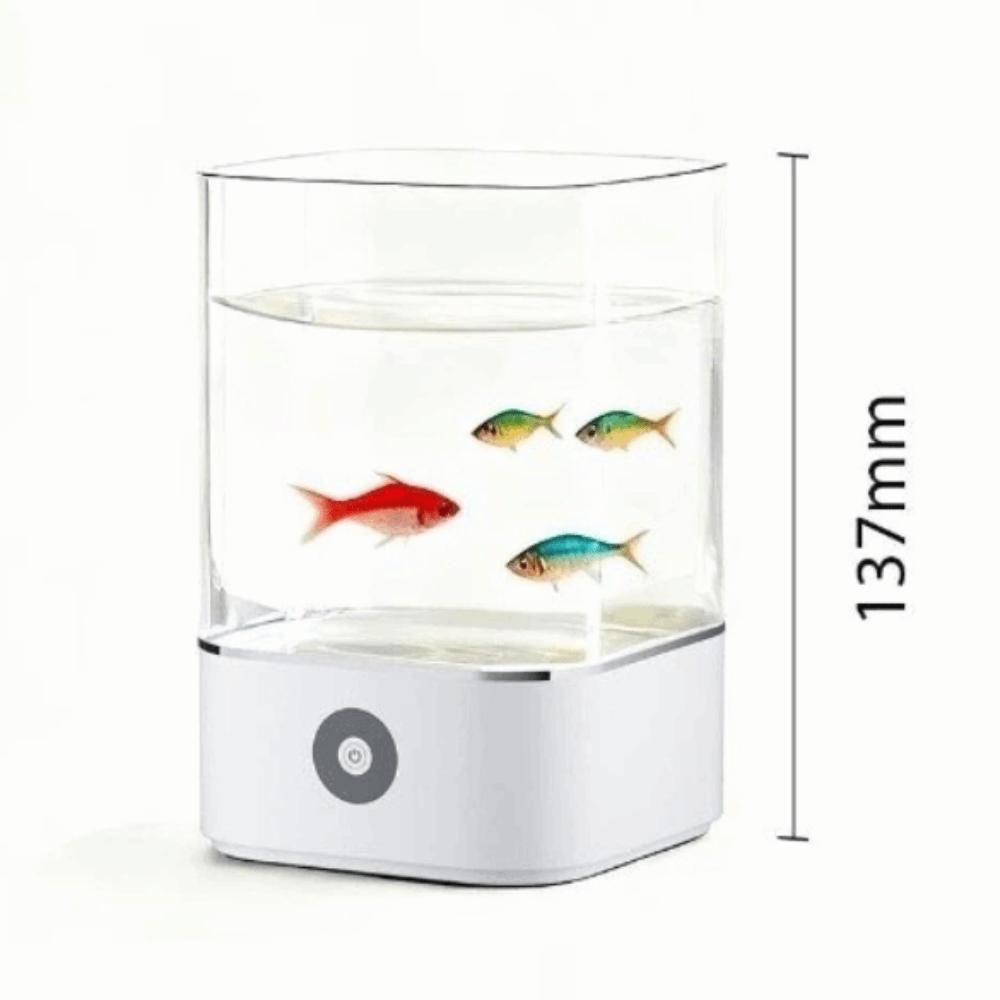 Farbwechselnde USB-betriebene Lampe Dimmbares LED-Umgebungslicht Mini-Aquariumlicht Geburtstagsgeschenk