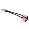 Lightnin Dual 2in1 Adaptateur Chargeur Audio Splitter Separateur Câble Iphone
