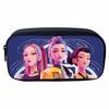 Printed Huntrix Kpop Witch Hunters K-POP Pencil Case, Cartoon Children's Student Storage Stationery Case