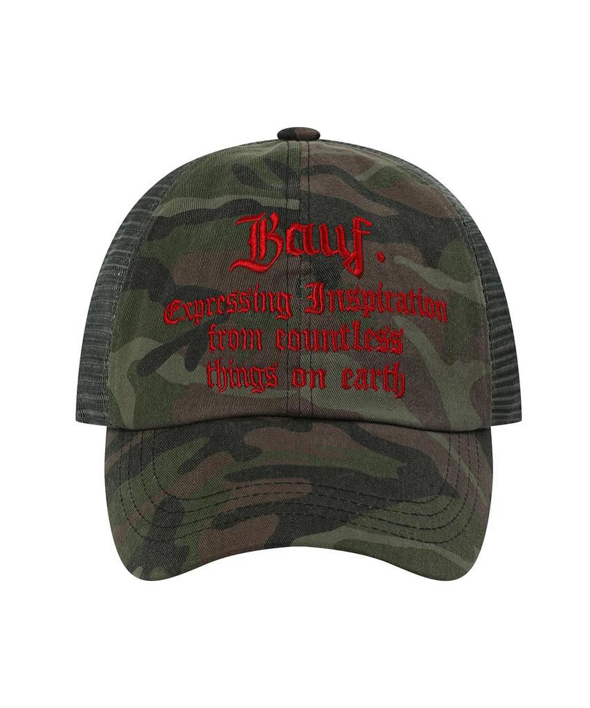 BAUF B Vintage Mesh Ball Cap [Camo]