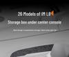 IM LS8 Lower Center Console Storage Box with Anti-Slip Silicone Pad for 26 Car Models
