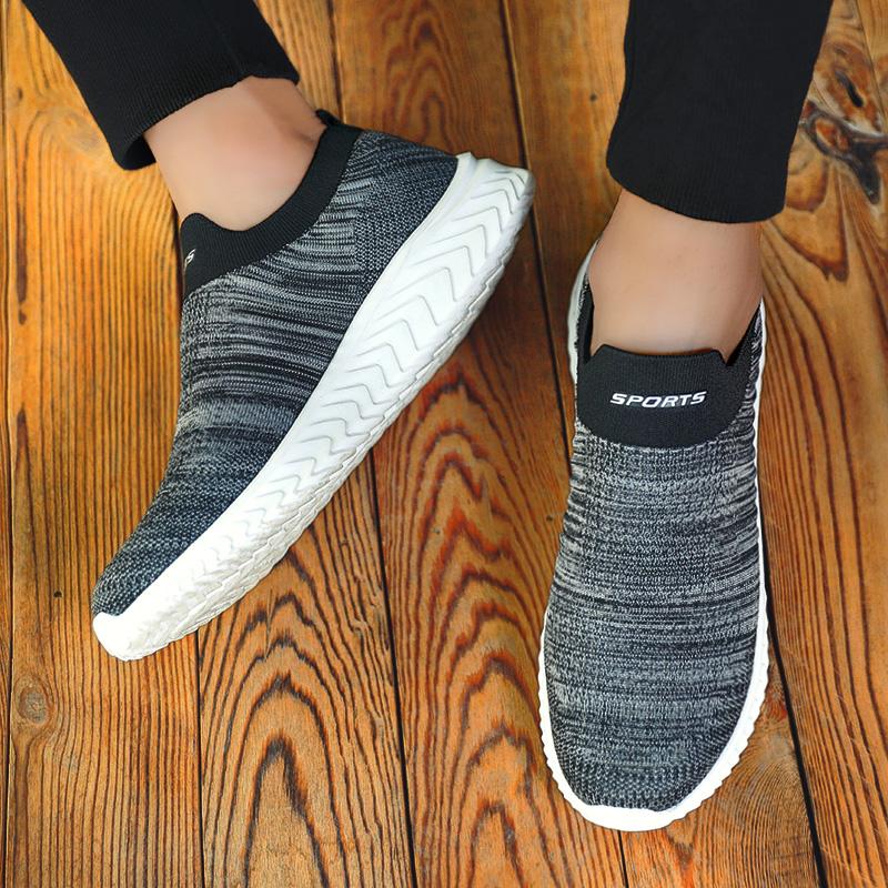35-46 Unisex Sports Shoes Breathable High Elastic Socks, Flying Loafers, Ultra -lightweight Women's Sports Shoes